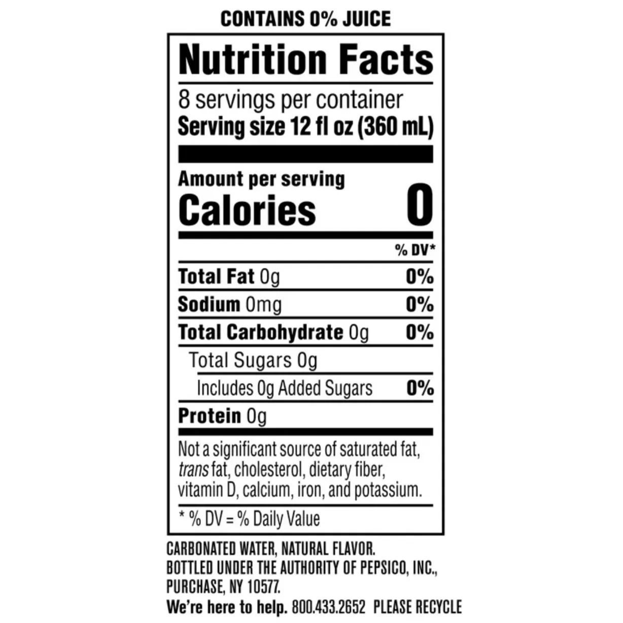 bubly Lemon Sorbet Sparkling Water 12 fl oz, 8 Ct