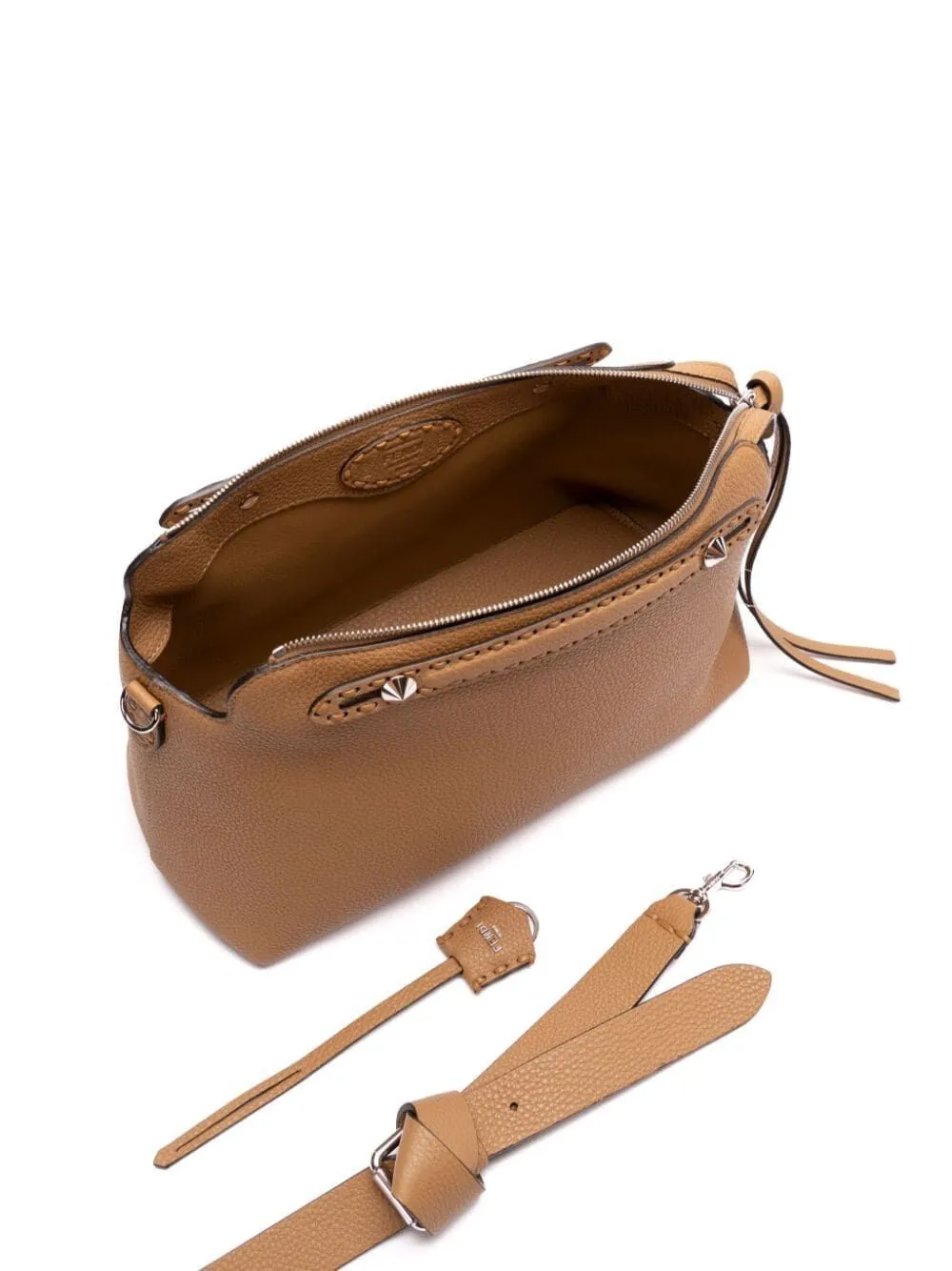 BY THE WAY LARGE SADDLE BAG IN SOFT LEATHER