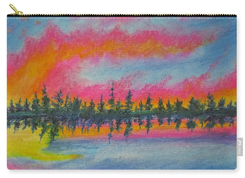 Candycane Sunset - Carry-All Pouch
