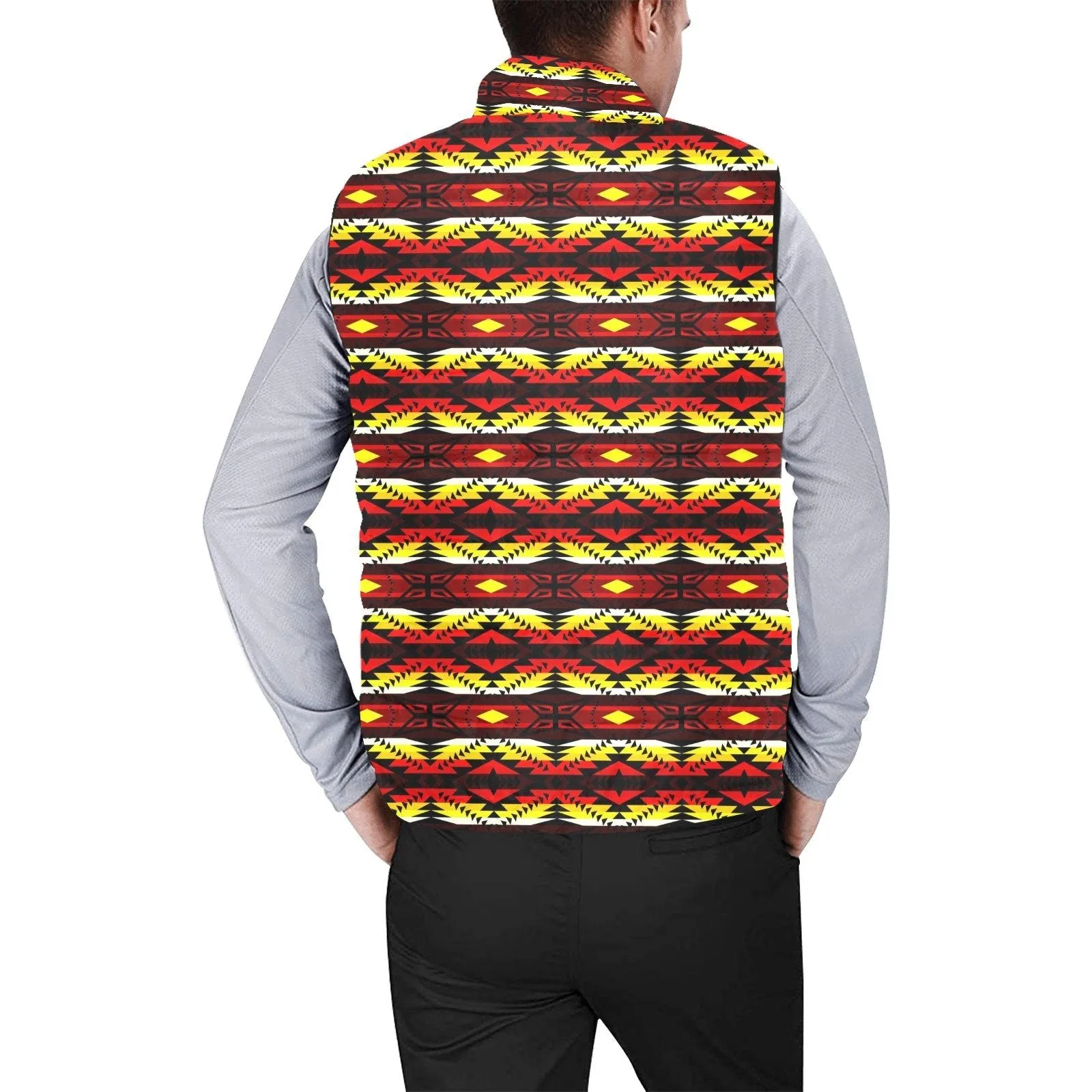 Canyon War Party Men's Padded Vest Jacket