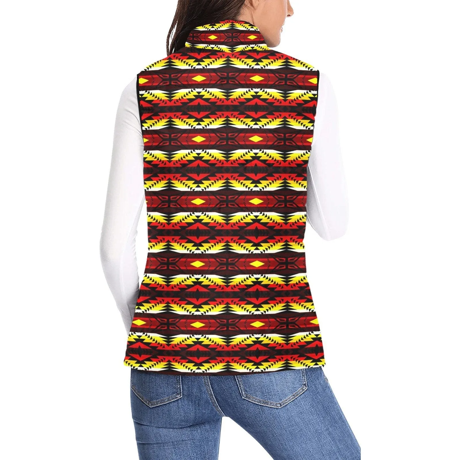 Canyon War Party Women's Padded Vest Jacket