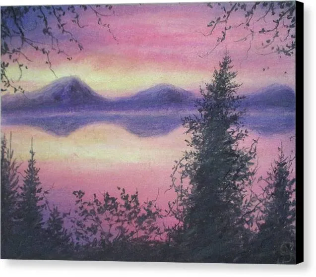 Cherry Nights - Canvas Print