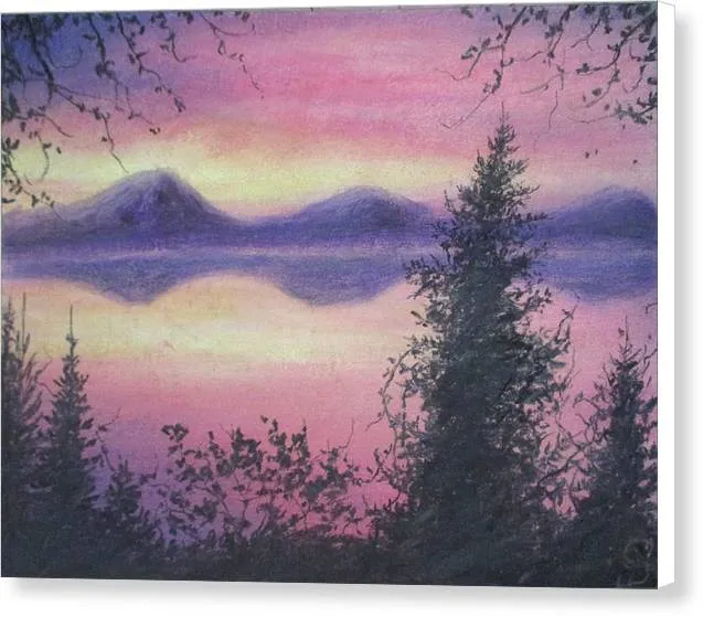 Cherry Nights - Canvas Print