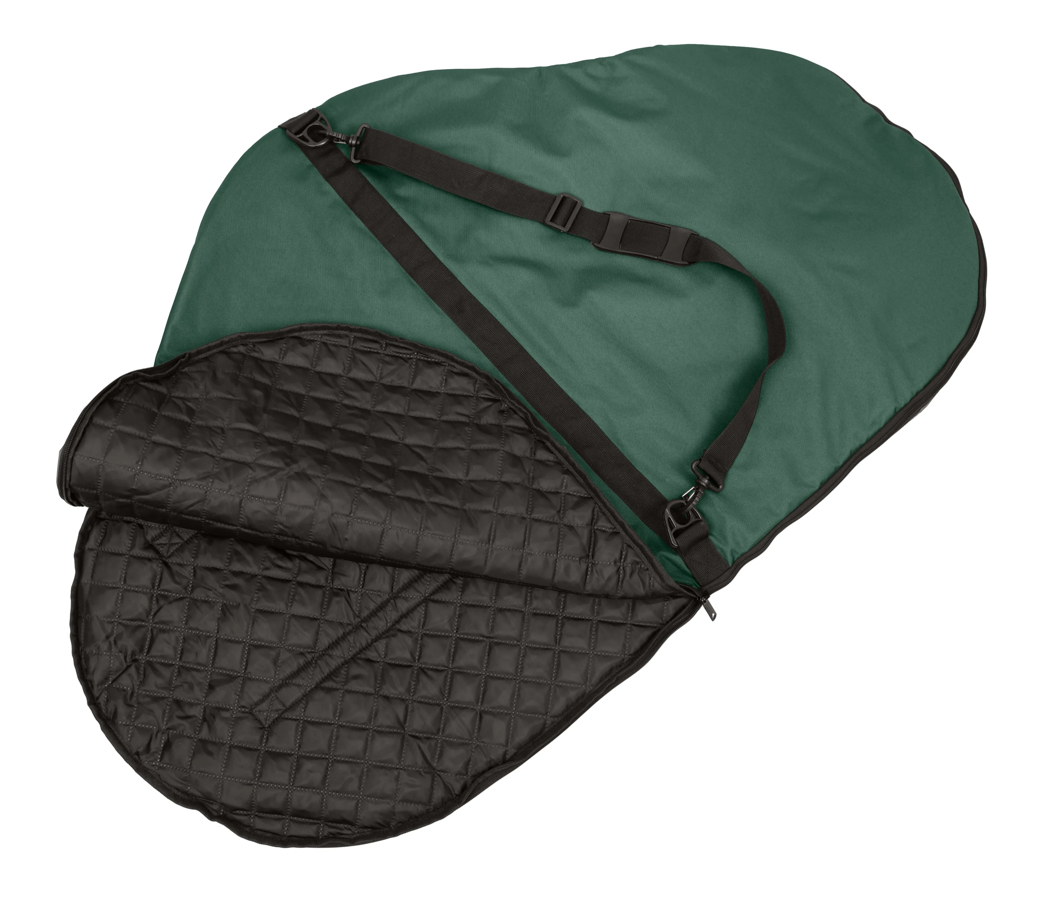 Chestnut Bay Equestrian Clam Shell Saddle Bag #CB9910