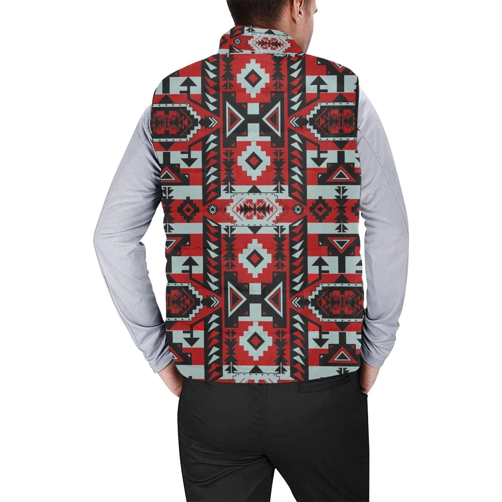 Chiefs Mountain Candy Sierra Dark Men's Padded Vest Jacket