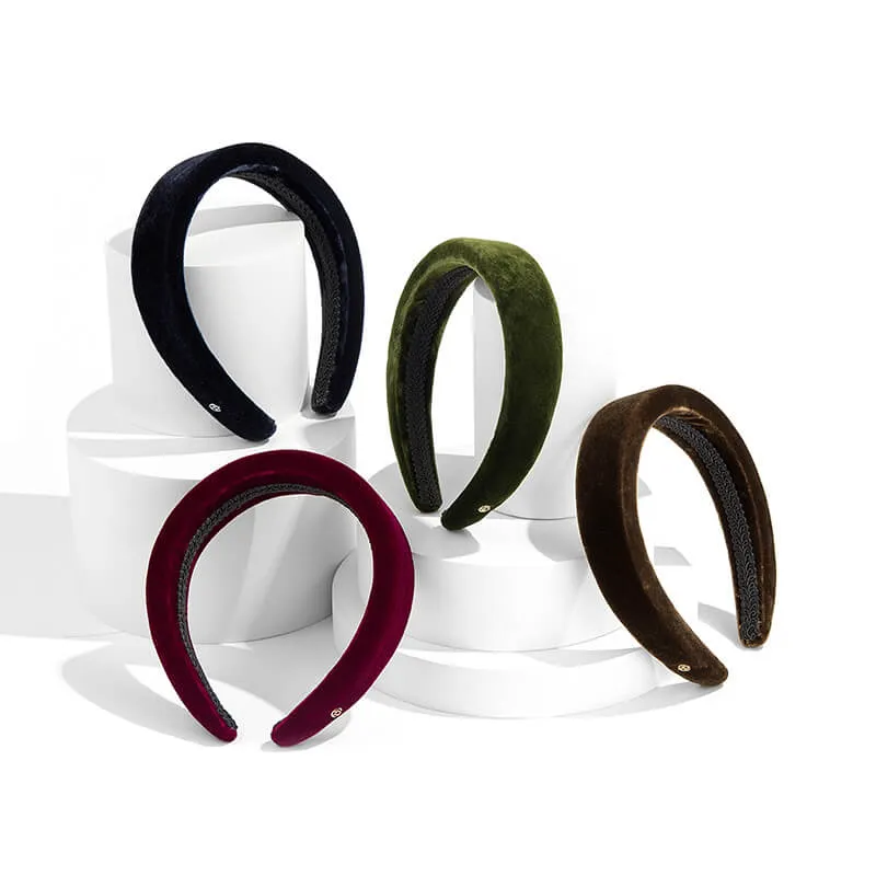 Classic Velvet Padded Headband