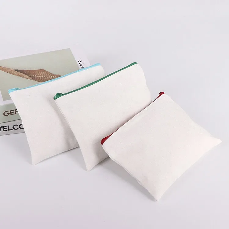 Cloth Zipper Bag Sublimation Blank