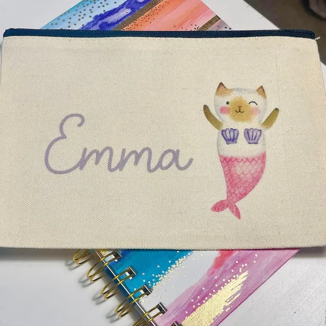 Cloth Zipper Bag Sublimation Blank