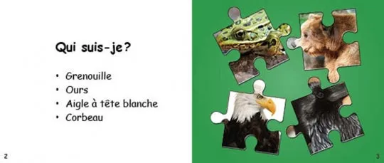 Collection Lecteurs forts - A: Des casse-têtes d'animaux