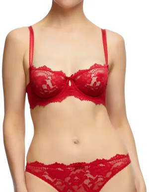 Cora Underwire Bra - Rose Red