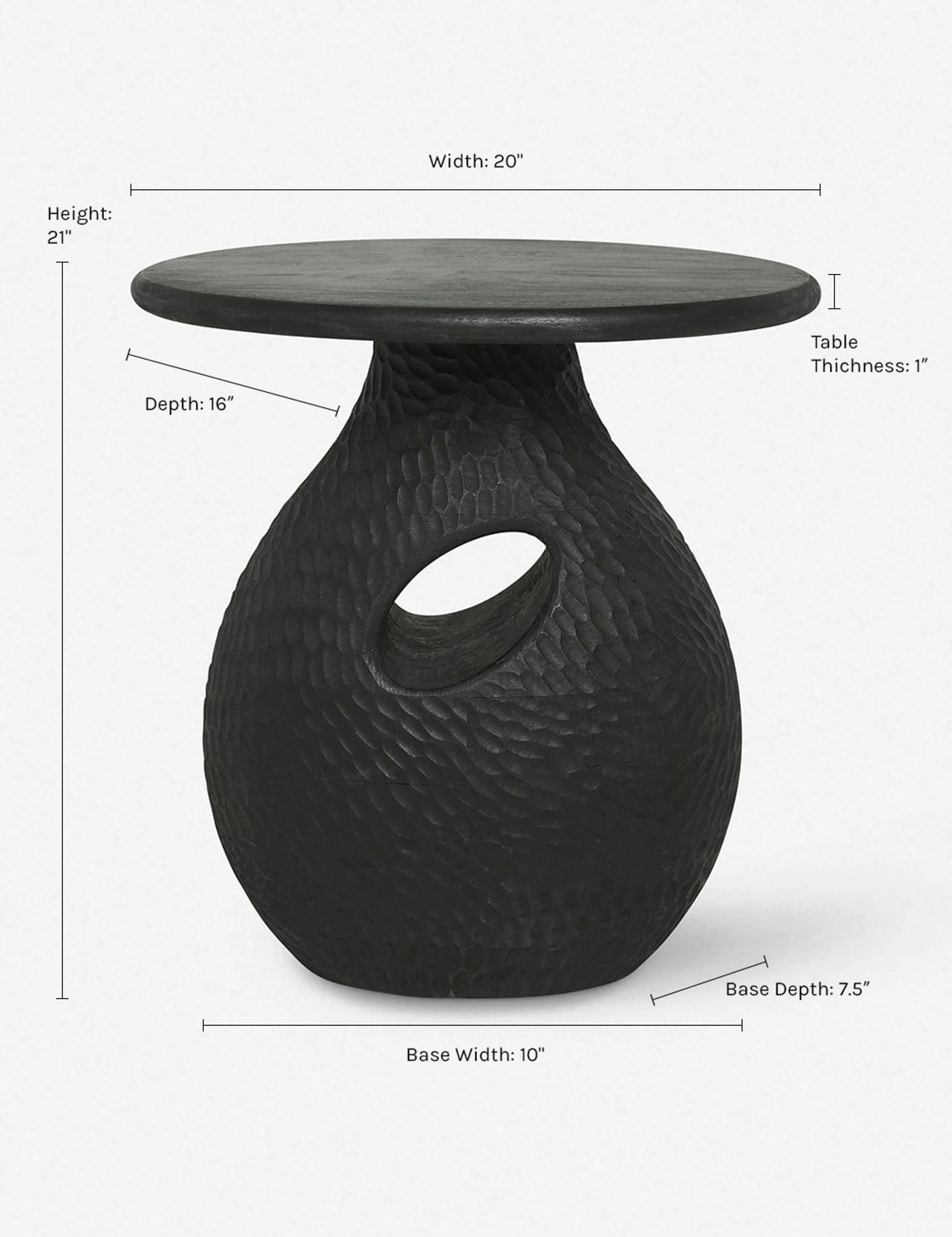 Corso Side Table