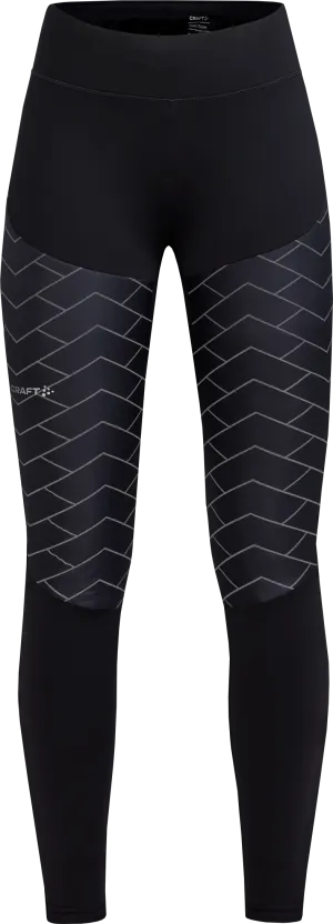 Craft Women&#x27;s Adv Subz Lumen Padded Tights 3 Black | Buy Craft Women&#x27;s Adv Subz Lumen Padded Tights 3 Black here | Outnorth