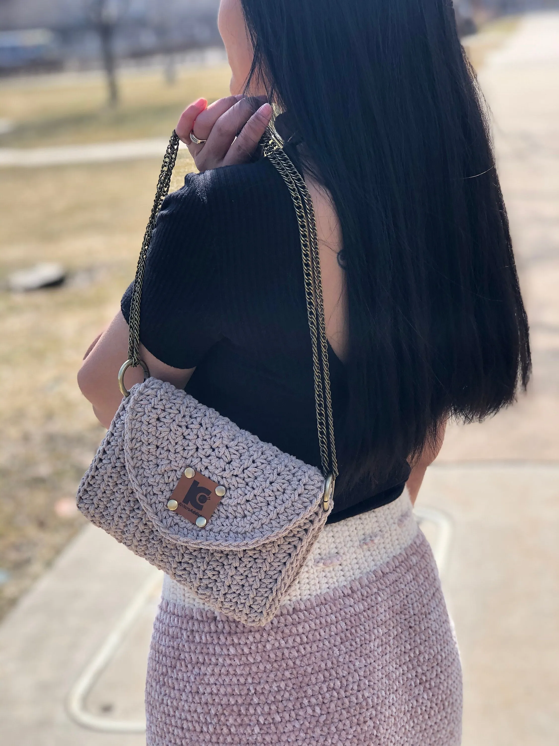 Crochet Purse Pattern, pdf file, photos and video tutorial. Crochet bags, crochet bag pattern, crochet, crochet purse