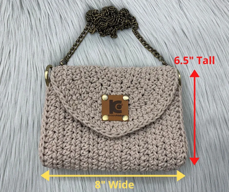 Crochet Purse Pattern, pdf file, photos and video tutorial. Crochet bags, crochet bag pattern, crochet, crochet purse
