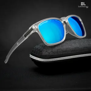 Crystal Blue Power Sunglasses