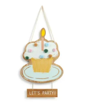 Cupcake Door Hanger
