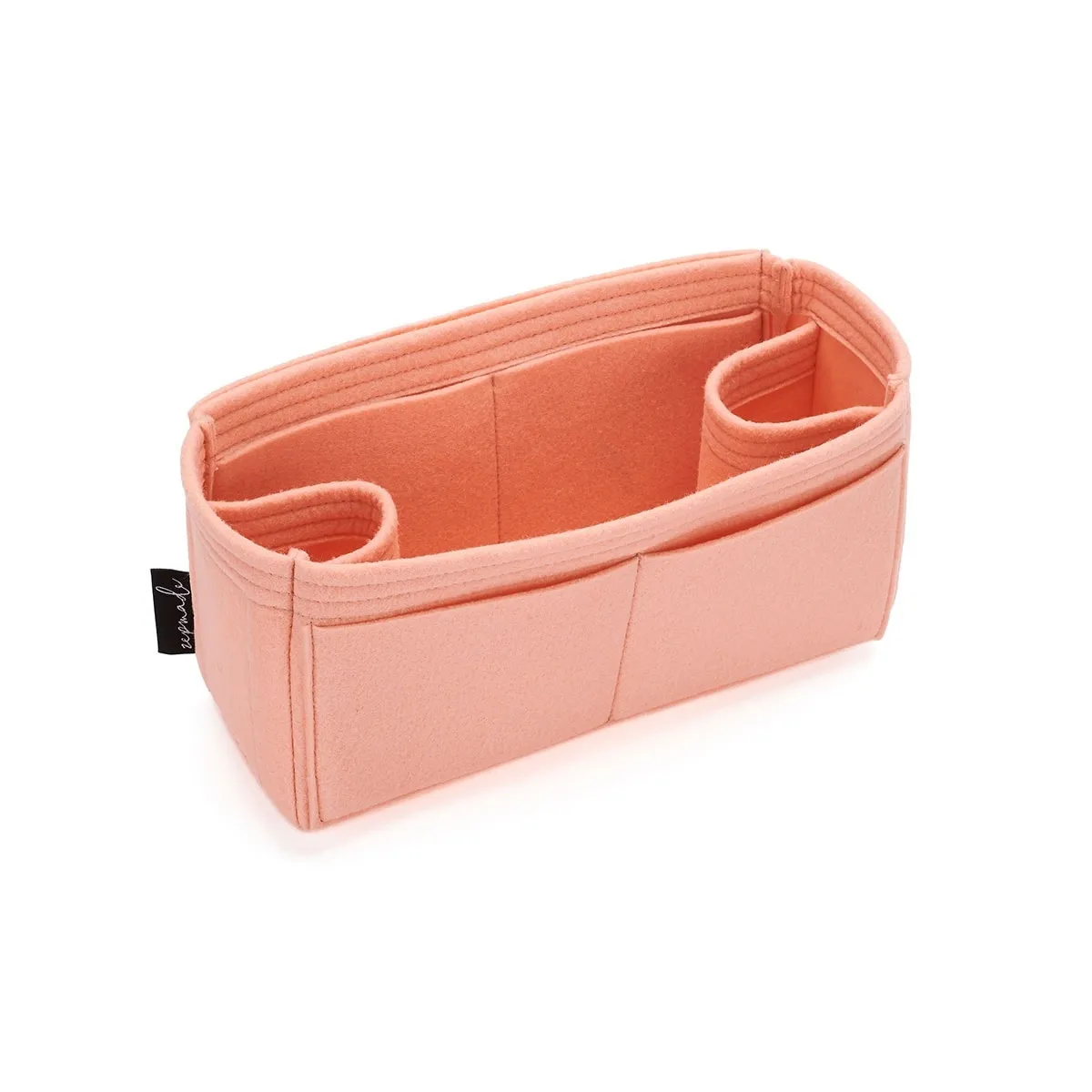 Cuyana Tote Organization Insert, Bag Organizer with Double Bottle Holders and Exterior Pockets