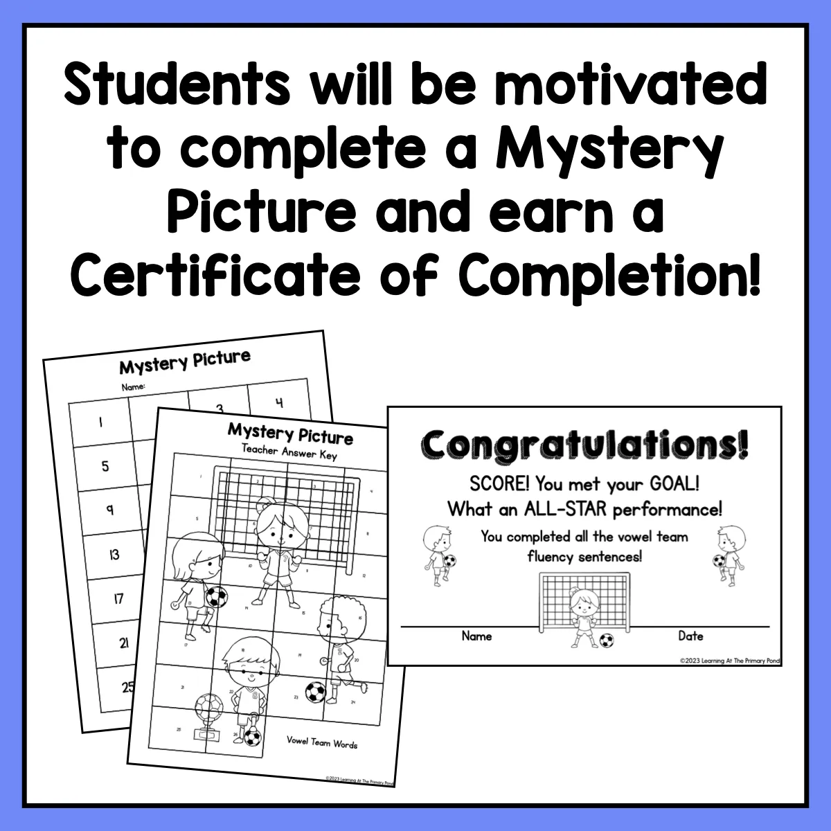 Decodable Sentence Fluency Pyramids | Vowel Teams Set