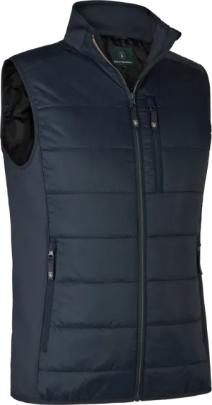 Deerhunter Men&#x27;s Heat Padded Waistcoat Dark Blue | Buy Deerhunter Men&#x27;s Heat Padded Waistcoat Dark Blue here | Outnorth