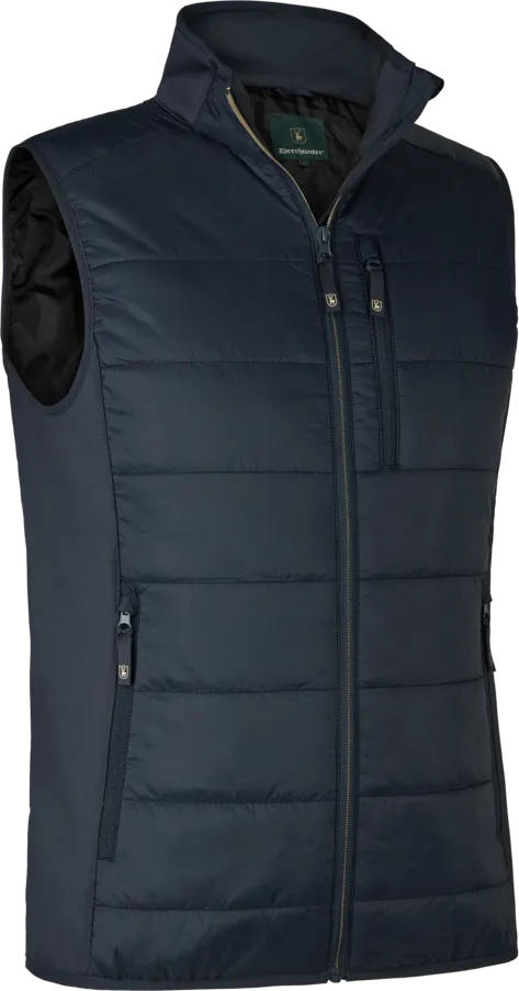Deerhunter Men&#x27;s Heat Padded Waistcoat Dark Blue | Buy Deerhunter Men&#x27;s Heat Padded Waistcoat Dark Blue here | Outnorth