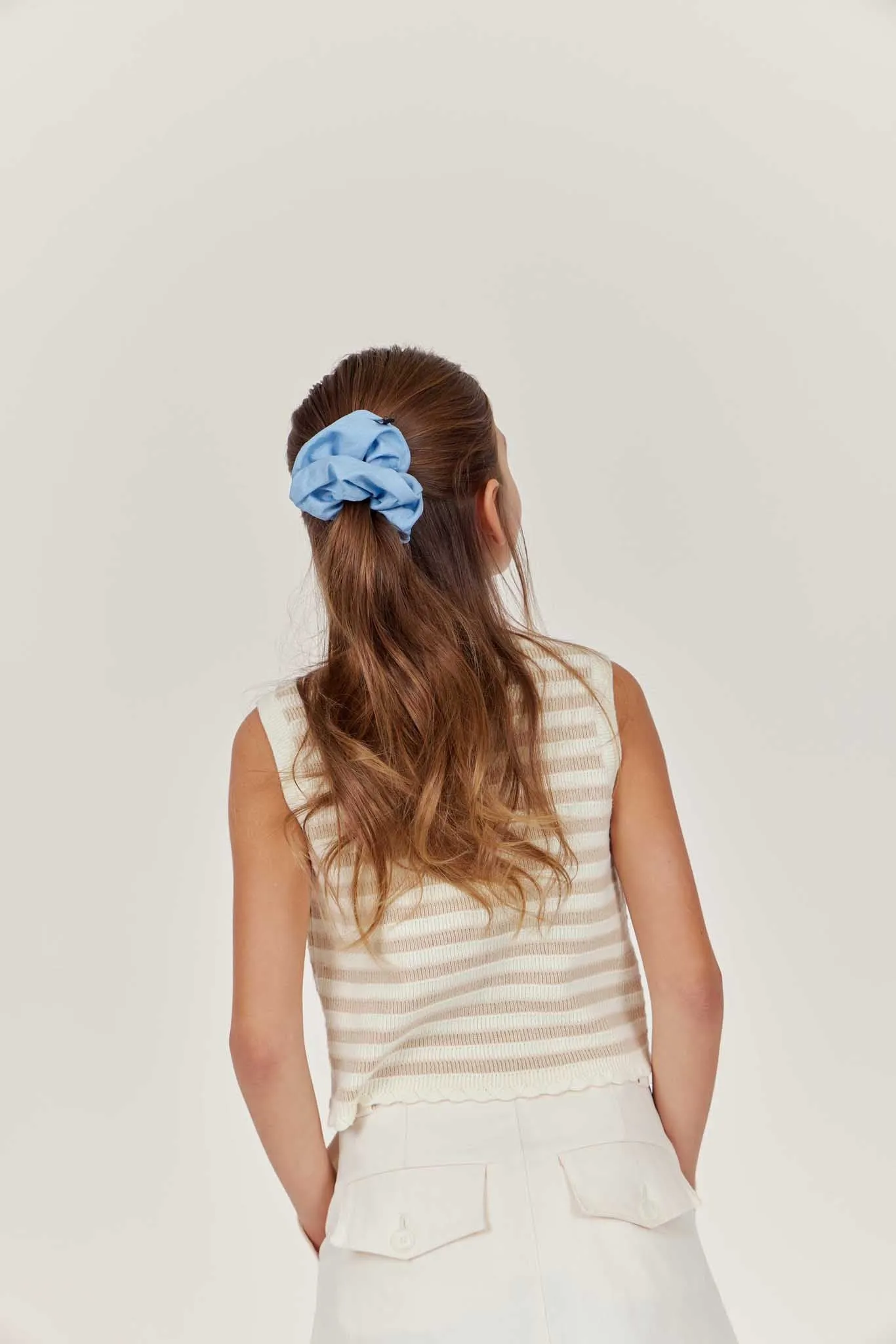 DENIM SCRUNCHIE