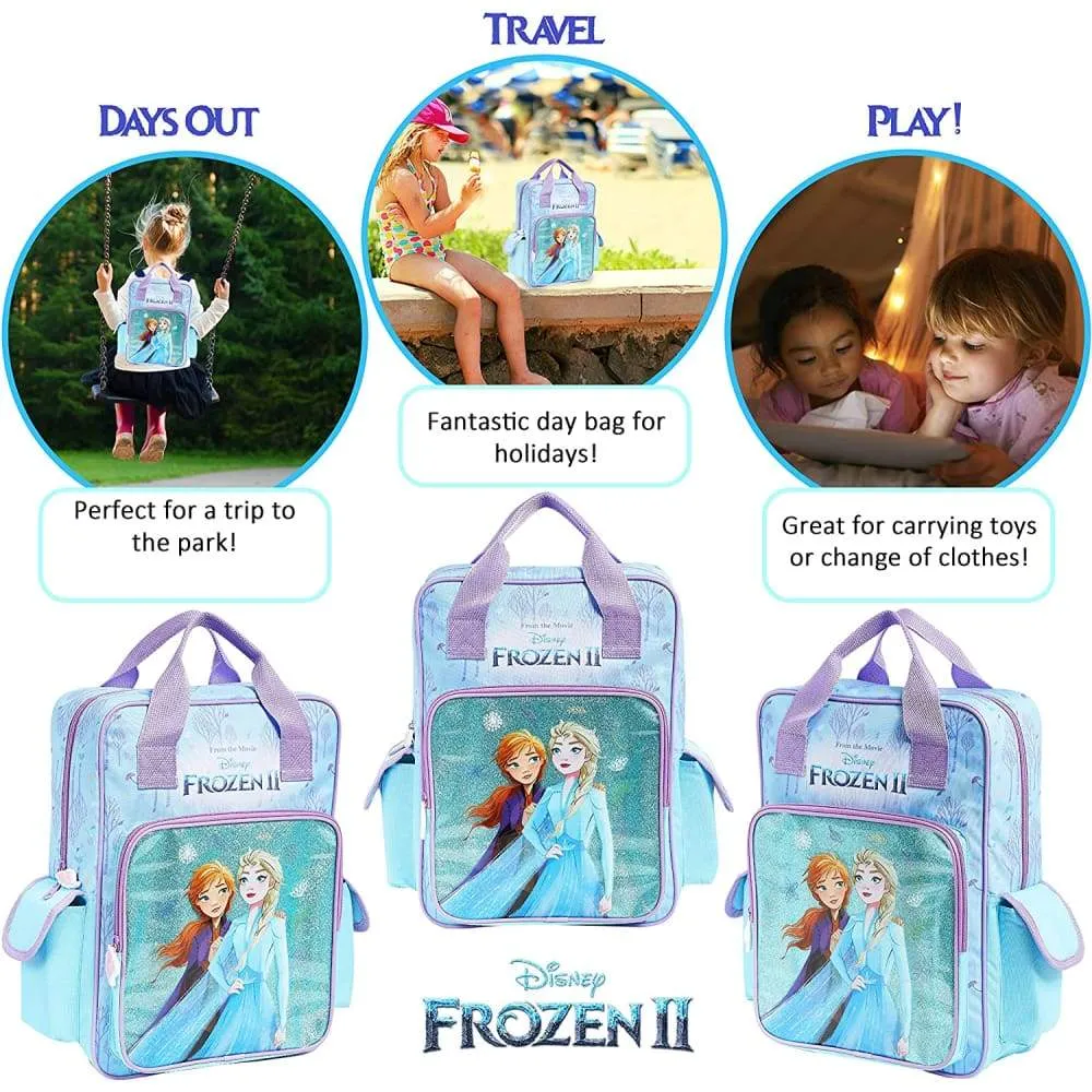 Disney Backpack,Frozen 2 School Bag Handbag Anna and Elsa,Large Kids Bag,Travel