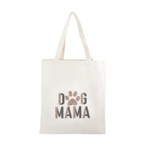 Dog Mama Canvas Tote