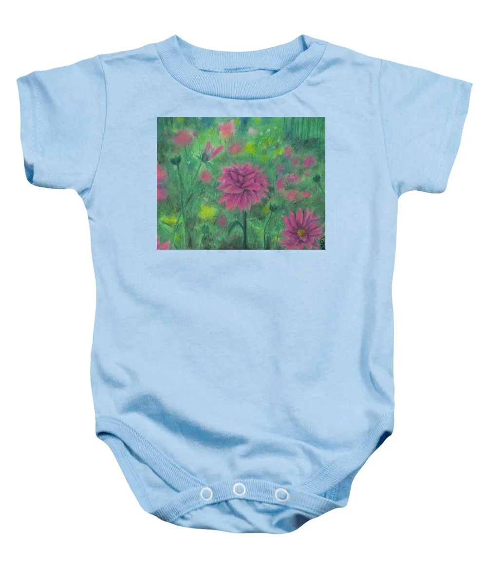 Dreaming of Dahlias ~ Baby Onesie