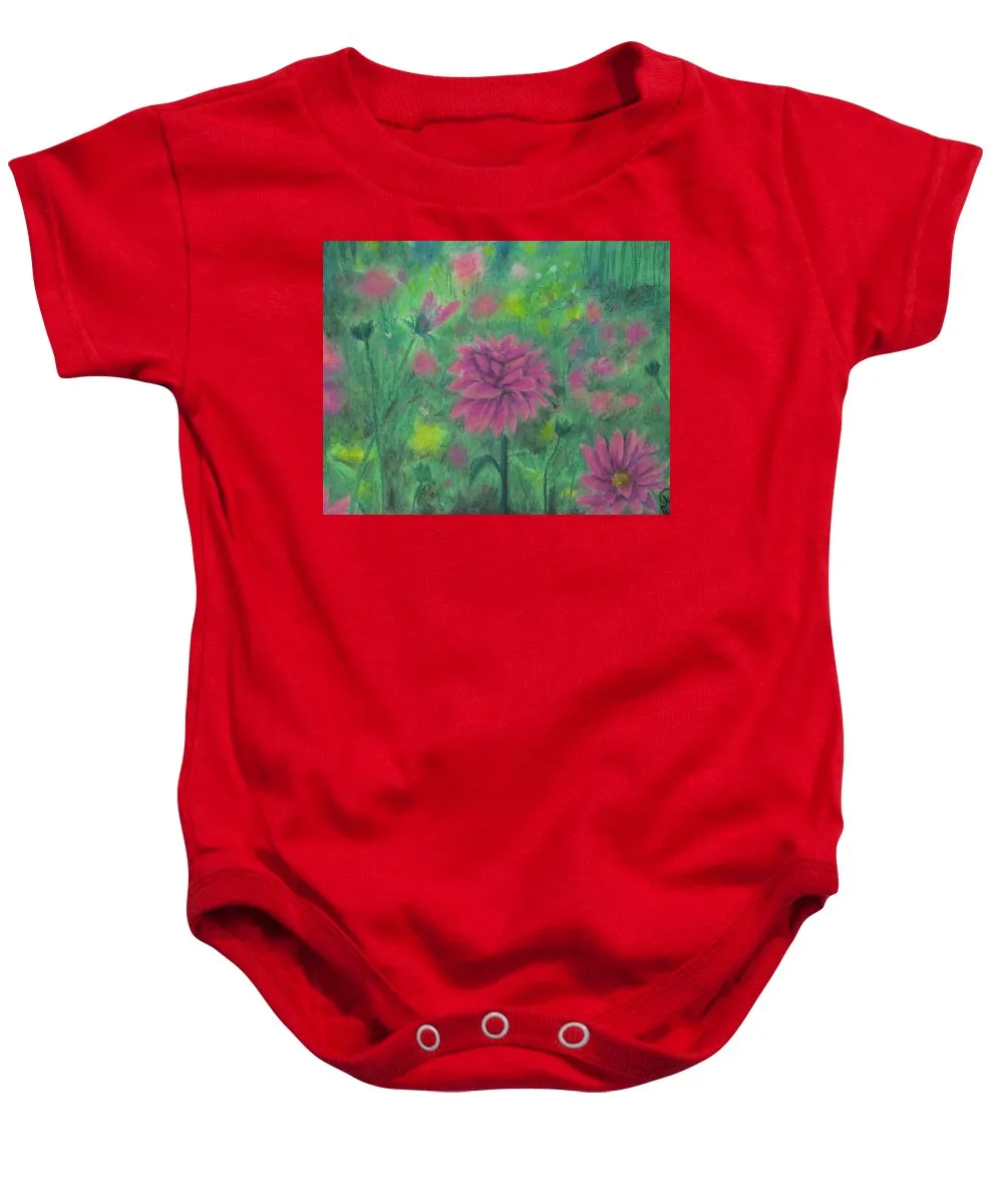 Dreaming of Dahlias ~ Baby Onesie