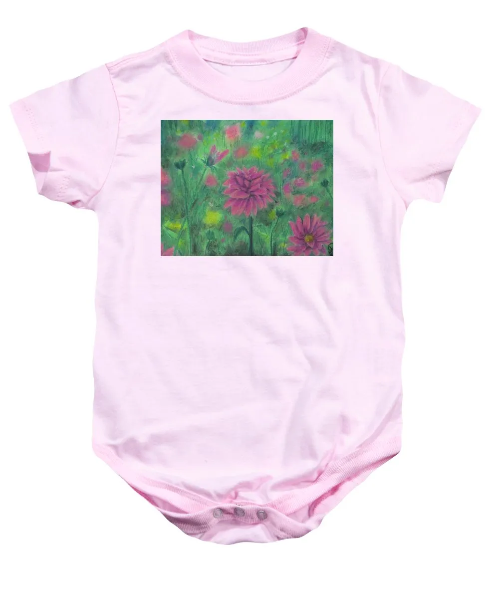 Dreaming of Dahlias ~ Baby Onesie