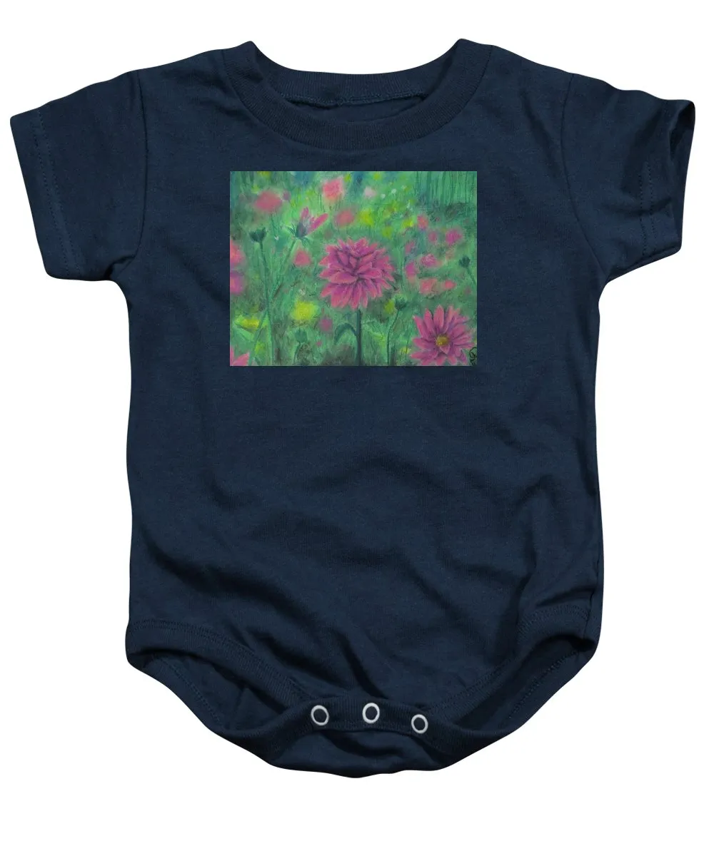 Dreaming of Dahlias ~ Baby Onesie