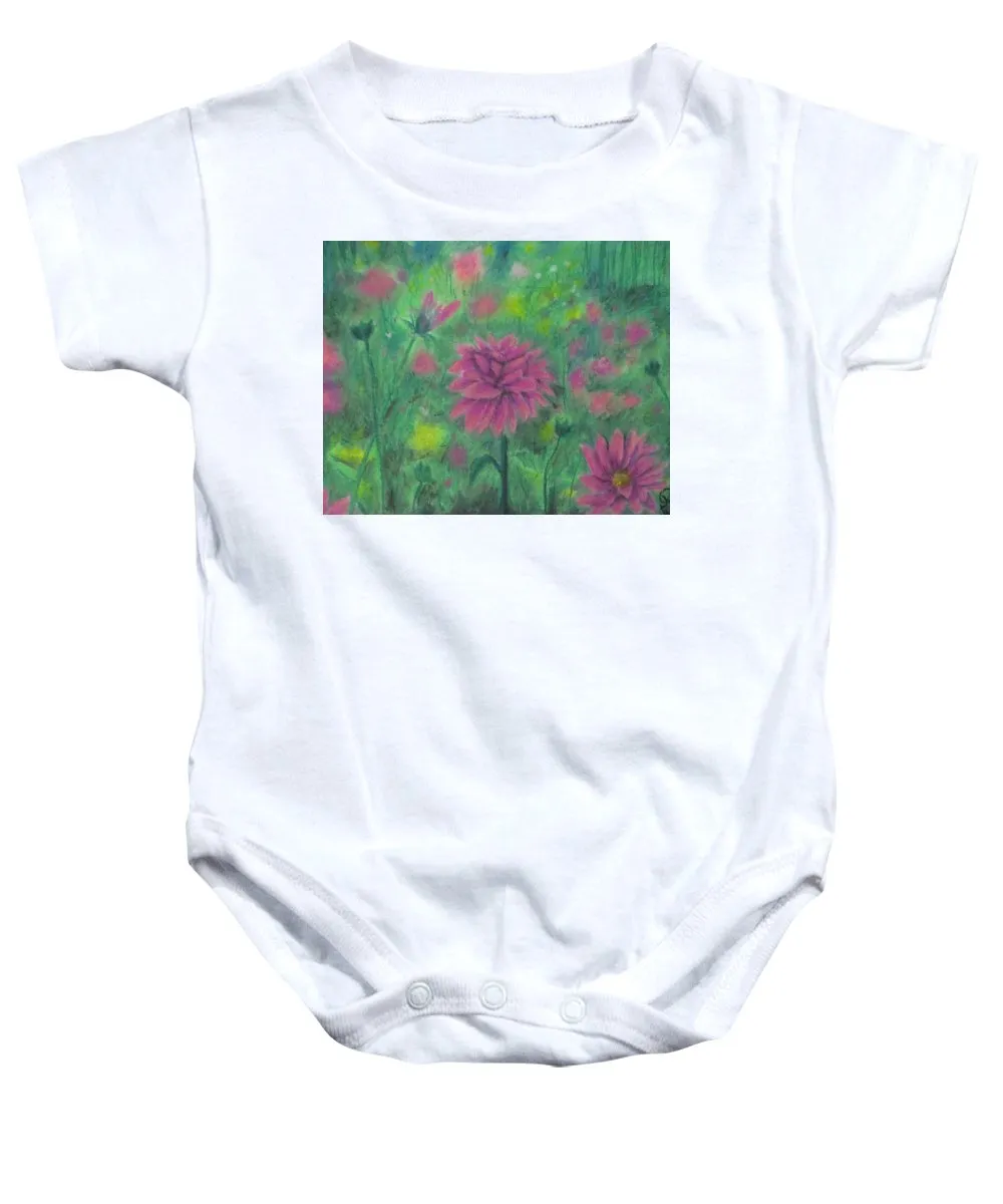 Dreaming of Dahlias ~ Baby Onesie