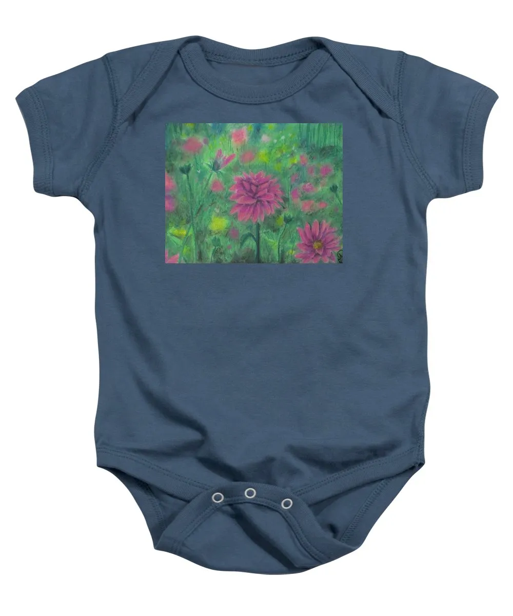 Dreaming of Dahlias ~ Baby Onesie