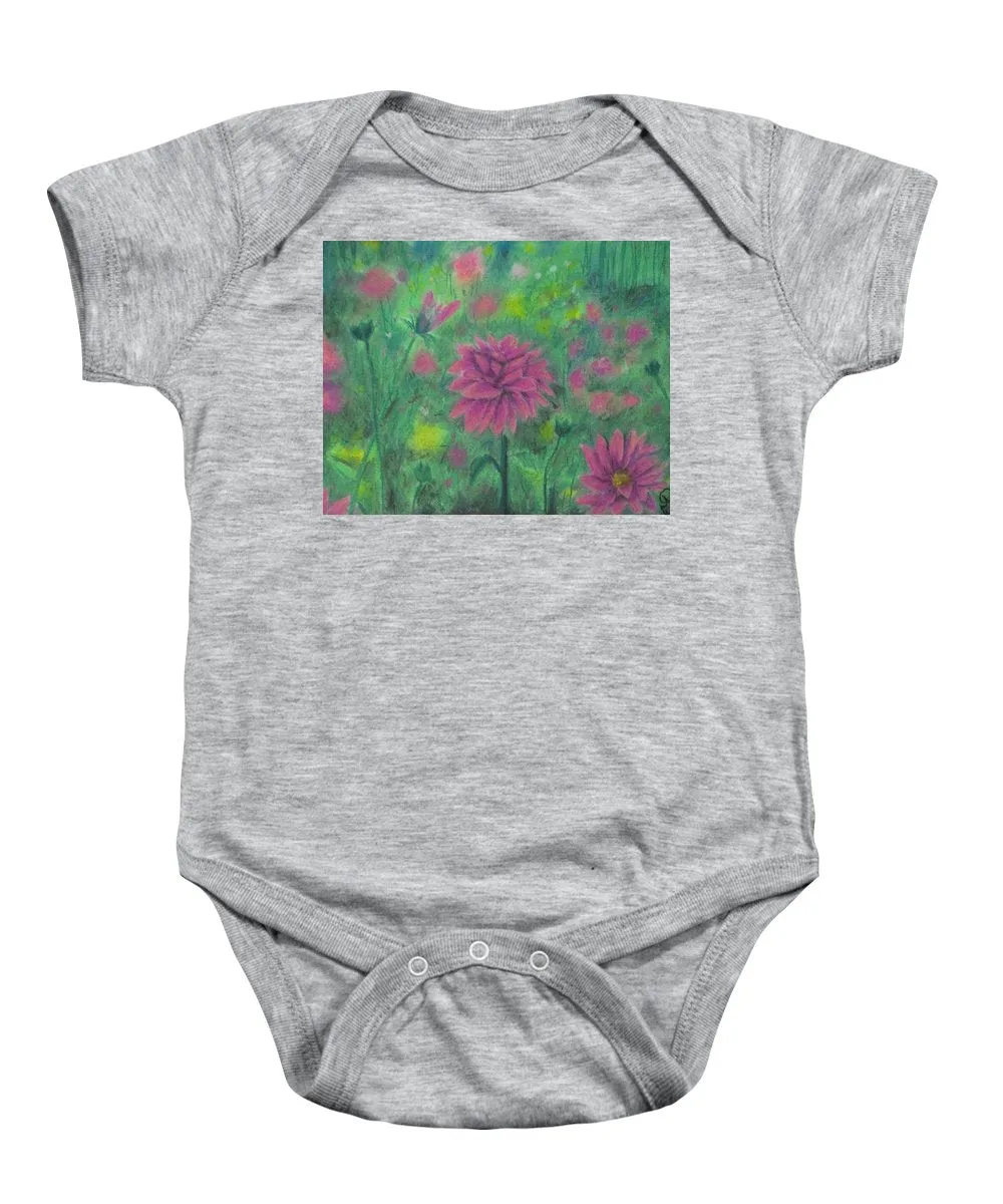 Dreaming of Dahlias ~ Baby Onesie