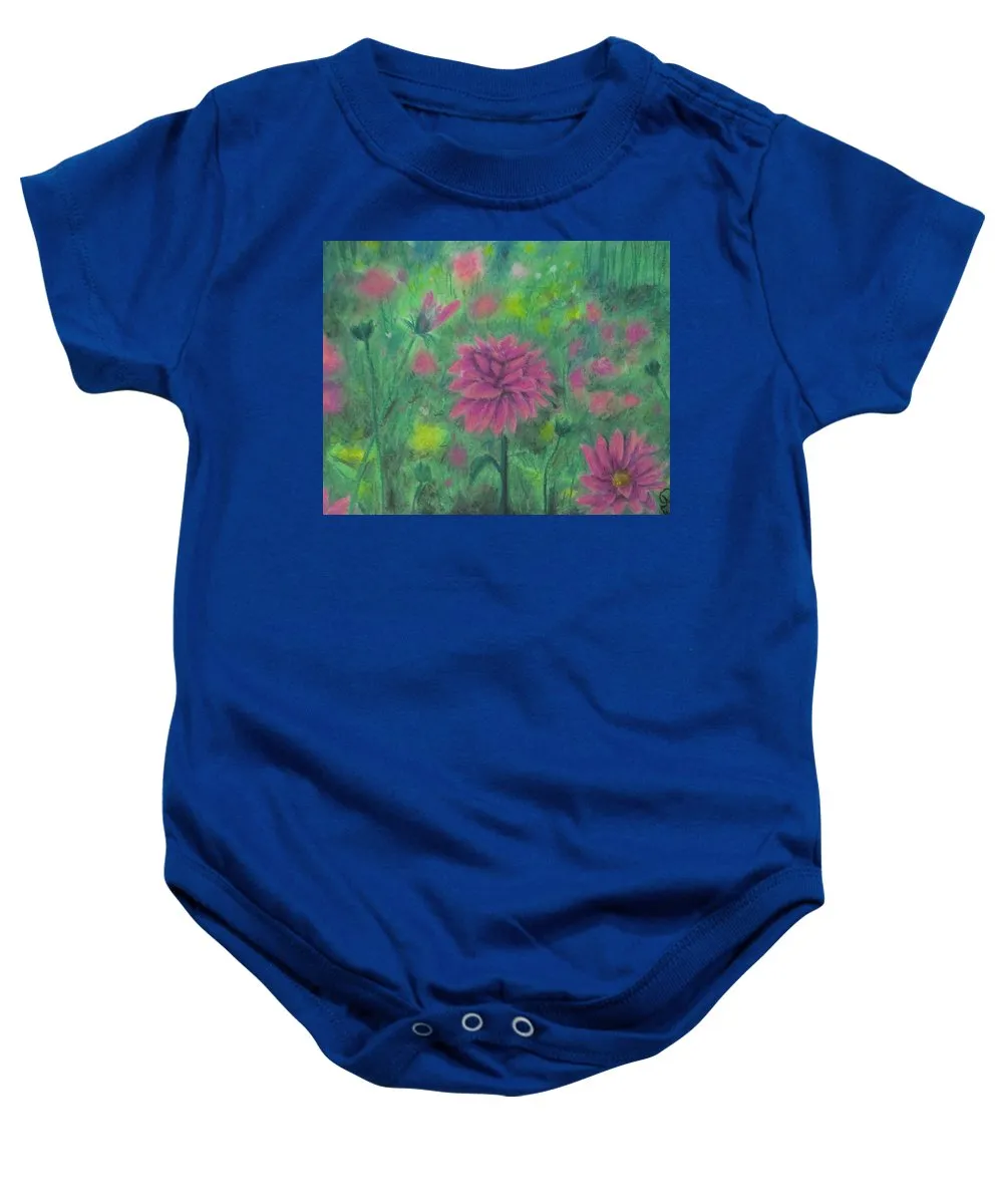 Dreaming of Dahlias ~ Baby Onesie