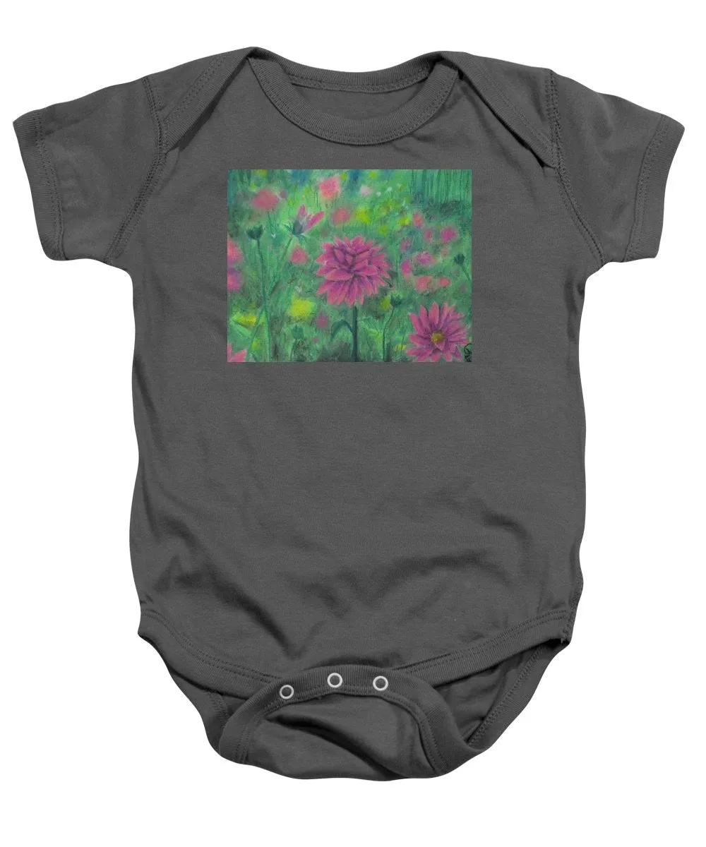Dreaming of Dahlias ~ Baby Onesie
