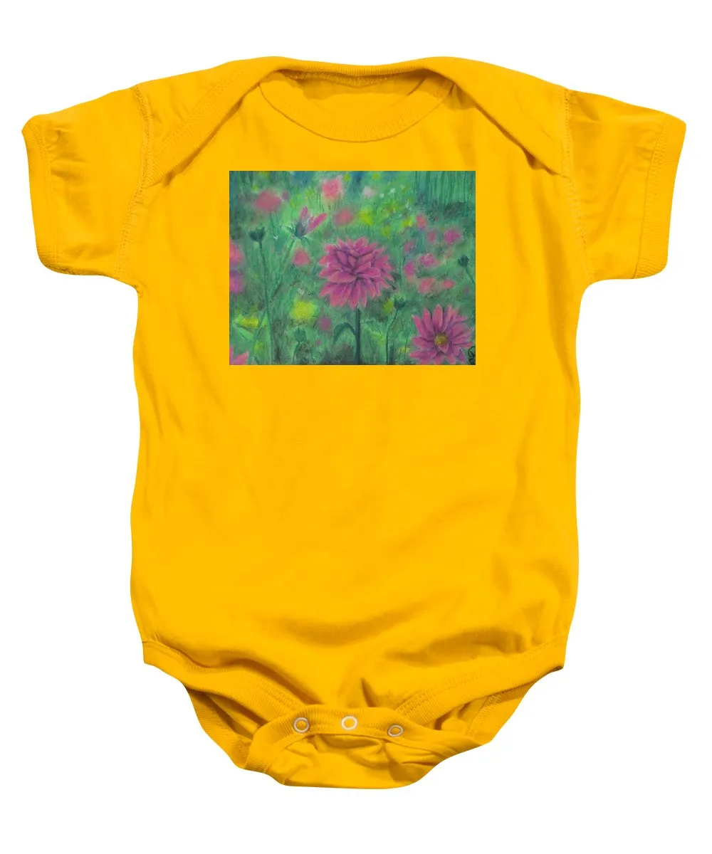 Dreaming of Dahlias ~ Baby Onesie