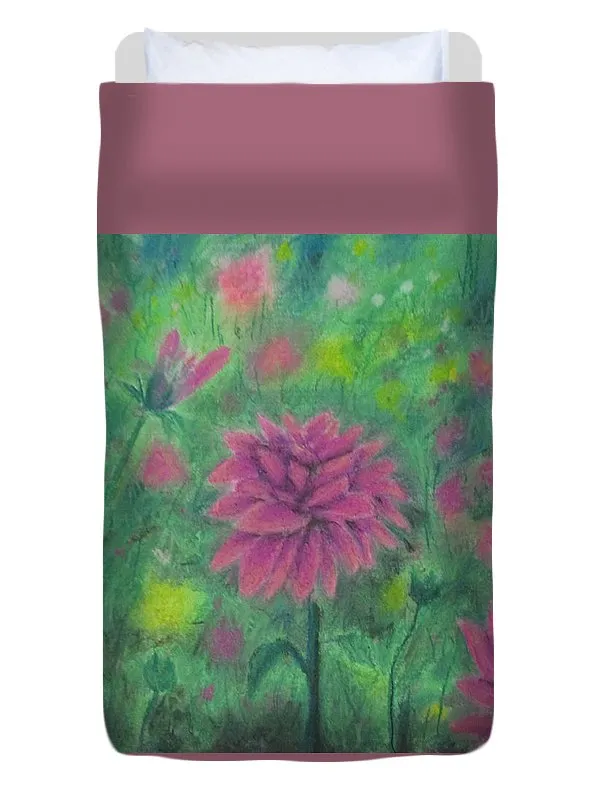 Dreaming of Dahlias ~ Duvet Cover