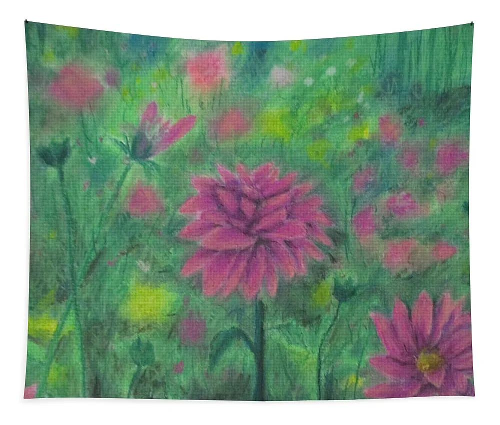 Dreaming of Dahlias ~ Tapestry