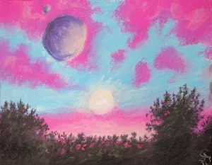 Drifting in Sunsets ~ Art Print