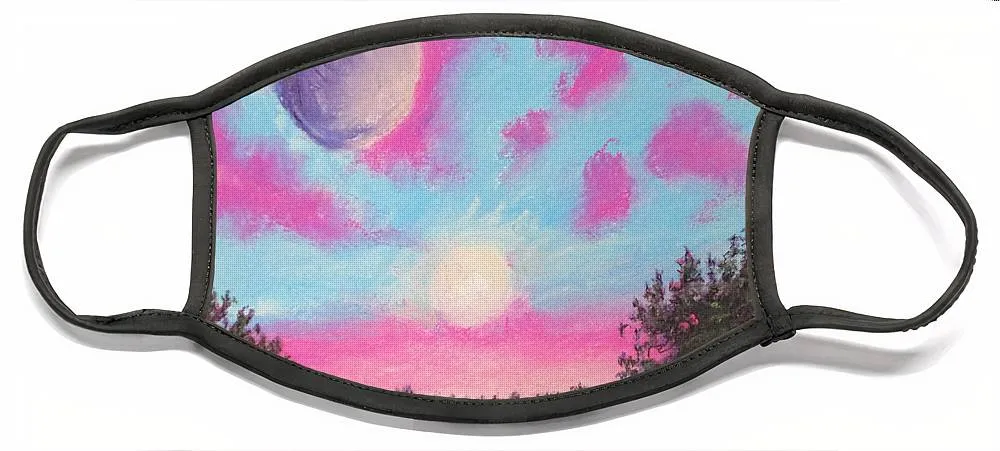 Drifting in Sunsets ~ Face Mask