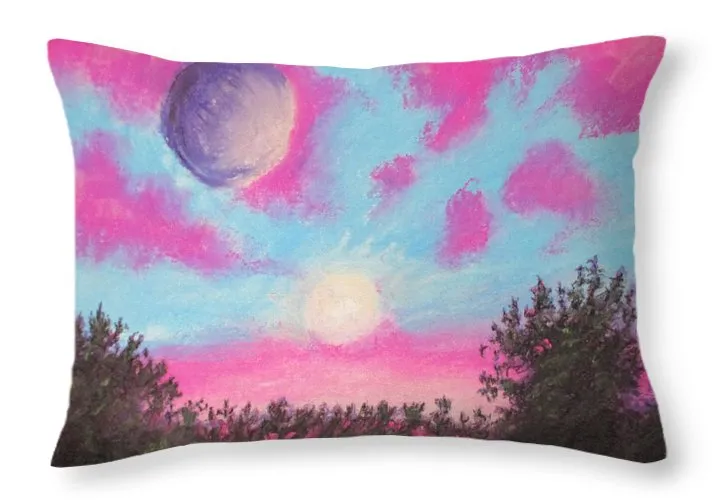 Drifting in Sunsets ~ Throw Pillow