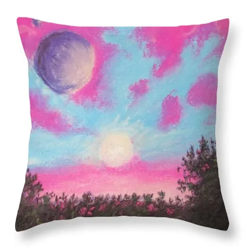 Drifting in Sunsets ~ Throw Pillow