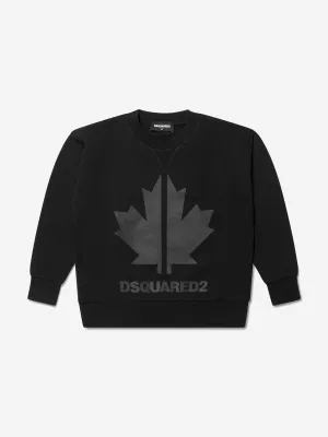 Dsquared2 Kids Slouch Fit Logo Printed Sweatshirt