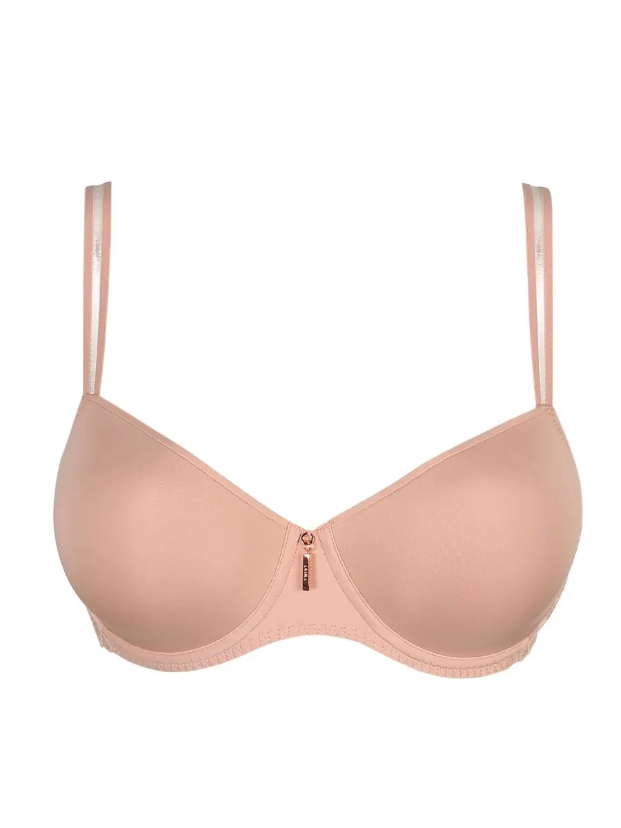 East End Padded Balcony Bra - Powder Rose