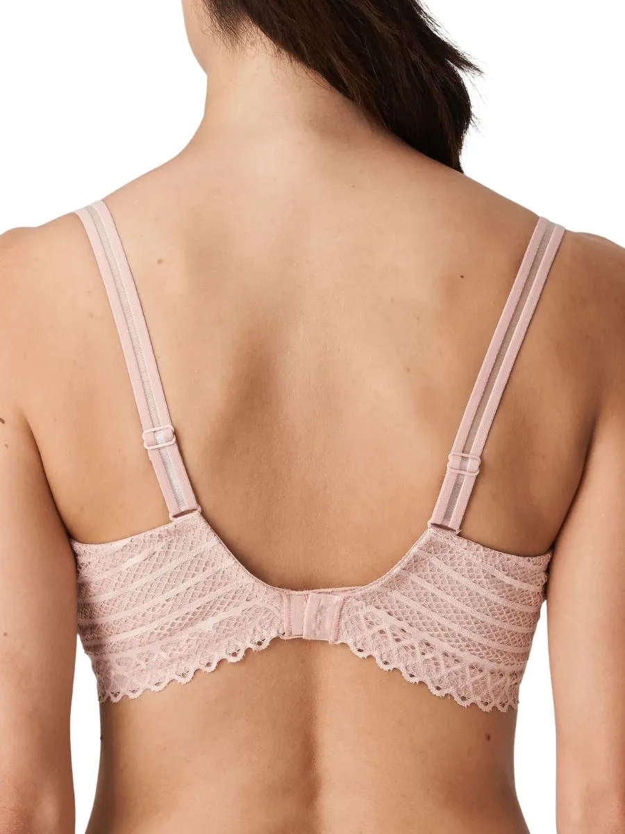 East End Padded Balcony Bra - Powder Rose