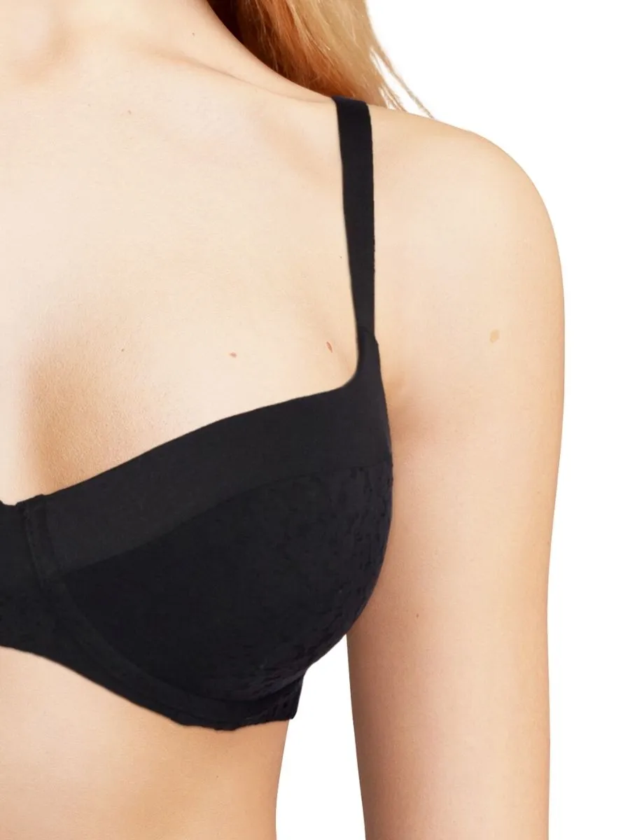 Easy Feel Norah Covering Full Cup Bra - Black