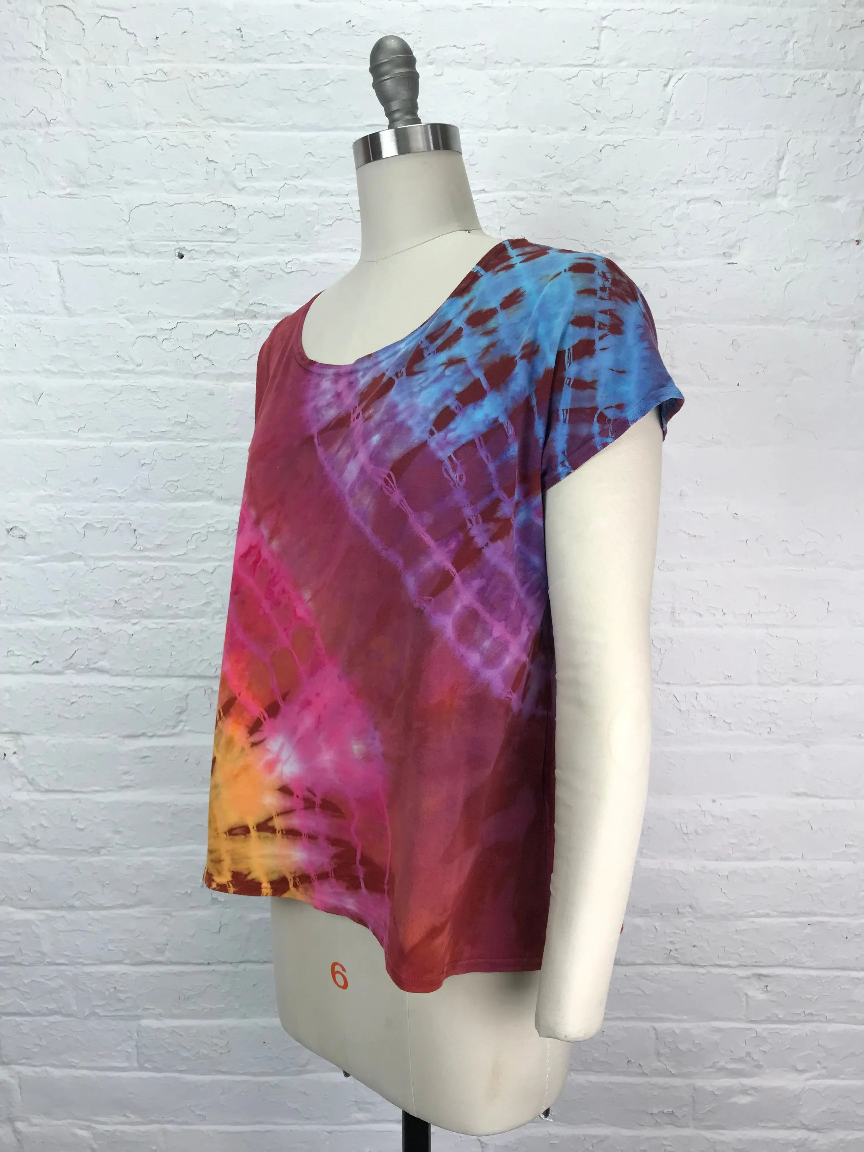 Elsie Top in Red Rocks Rainbow