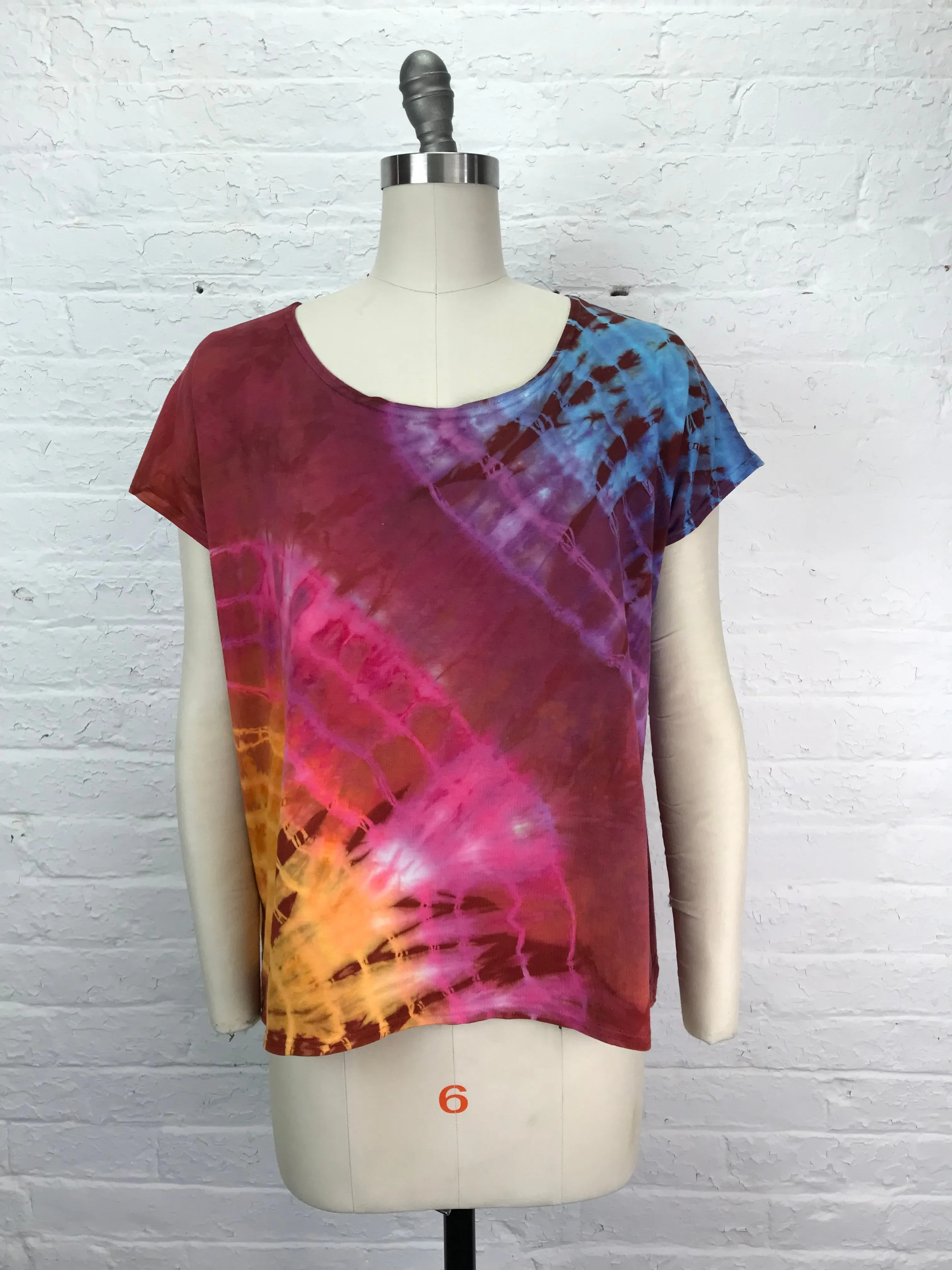 Elsie Top in Red Rocks Rainbow