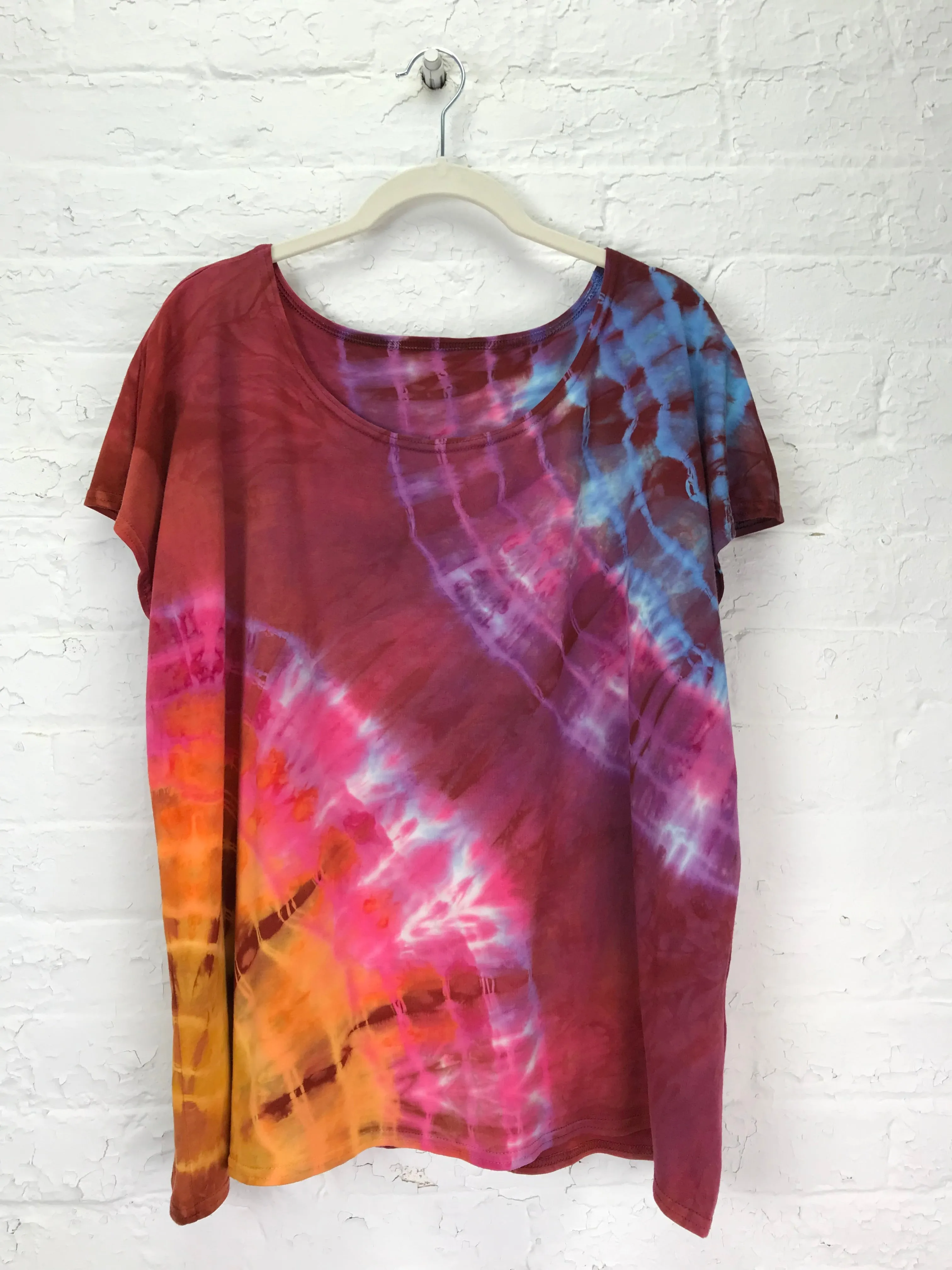 Elsie Top in Red Rocks Rainbow